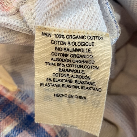 Anthropologie Kachel high waist blue white and pink plaid shorts size S NWT - Picture 13 of 15